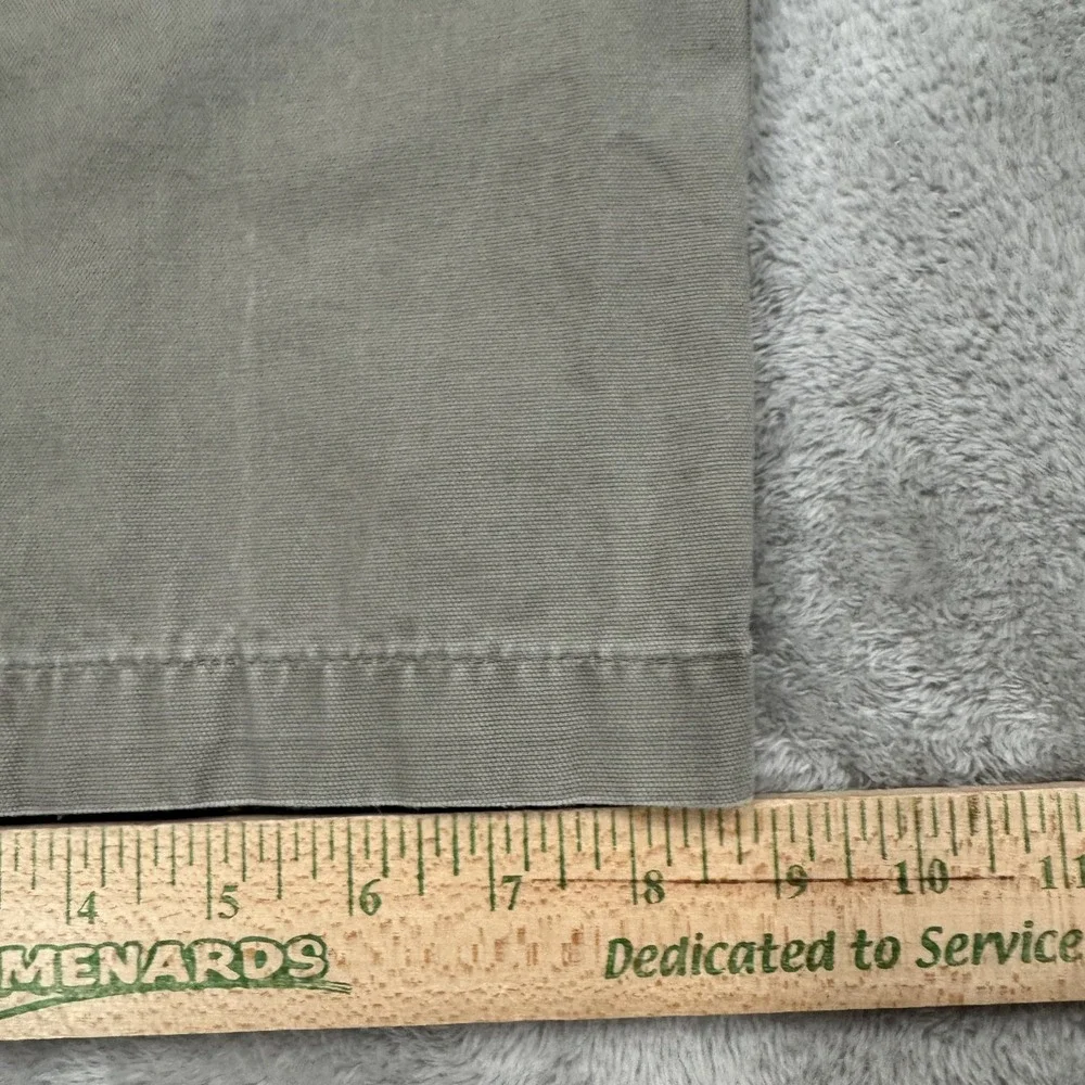 Columbia‎ Pants Mens 36x30 Gray Canvas Carpenter Relaxed Workwear Zip Pocket